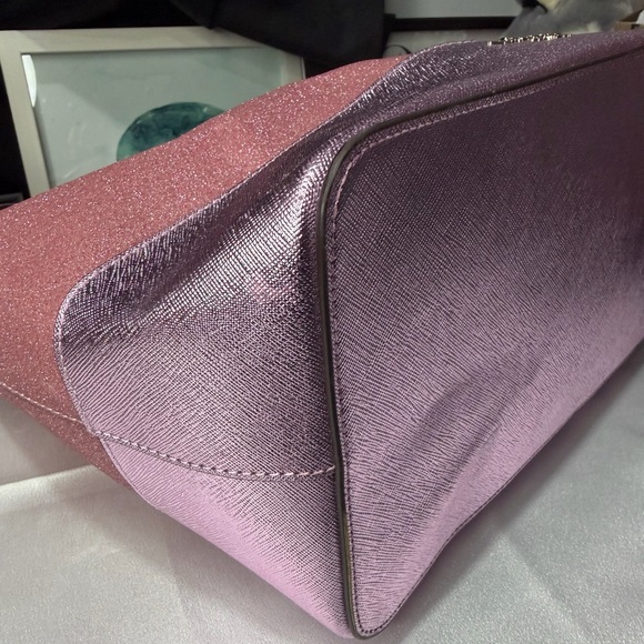 Kate Spade pink glitter tote bag - Picture 7 of 16